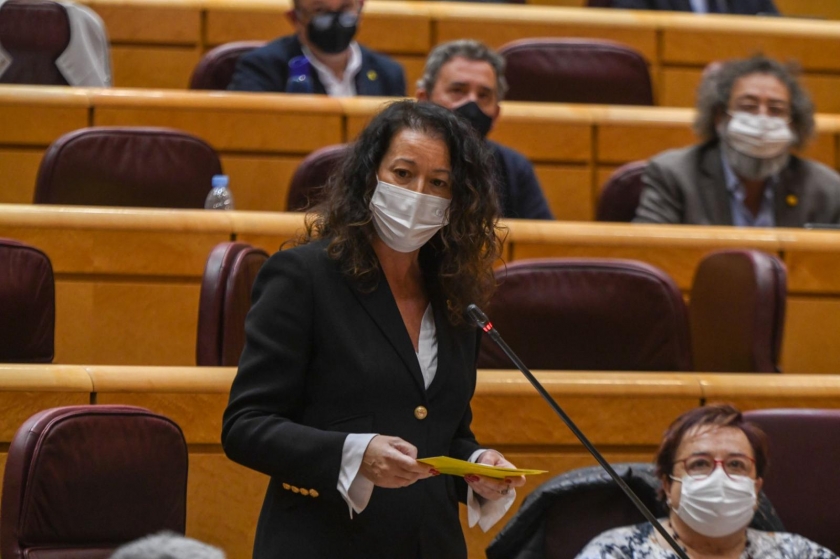 Laura Castel intervé al Senat / Marc Puig