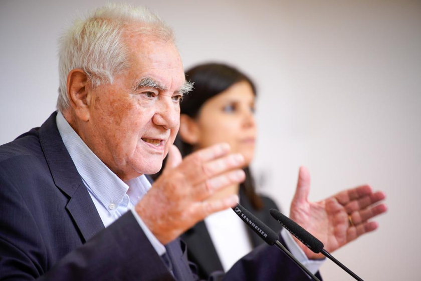  El president del grup municipal d'ERC a l'Ajuntament de Barcelona, Ernest Maragall. GERARD MAGRINYÀ 