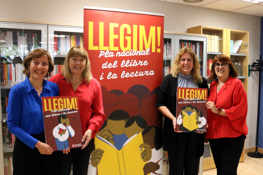  Presentació Pla nacional del llibre i la lectura / ACN 