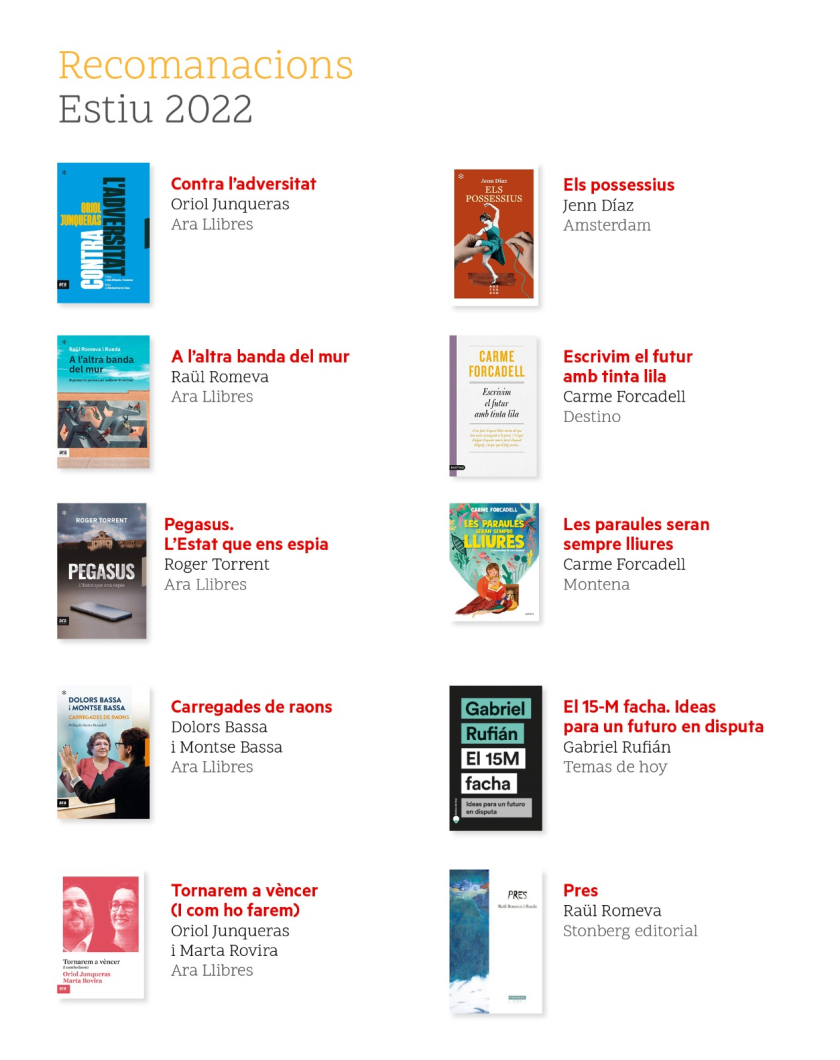   10 lectures republicanes per aquest estiu  