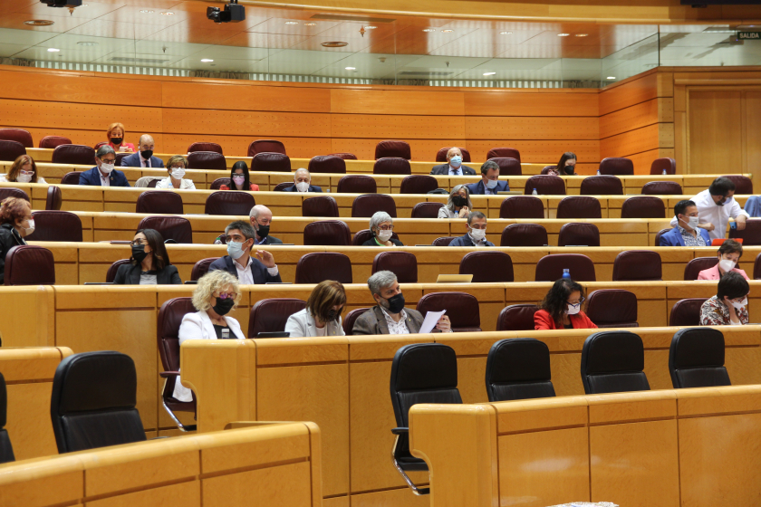  Foto al ple del Senat 