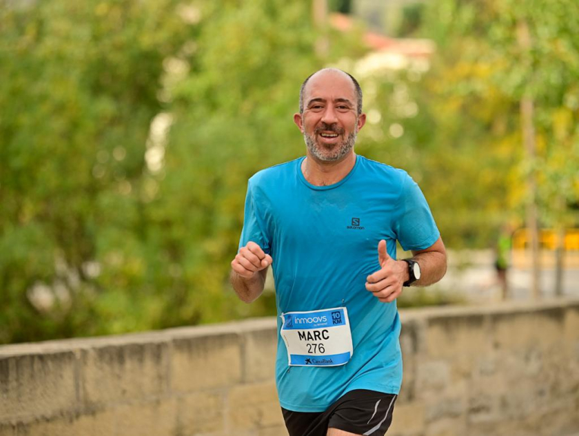  L'alcalde de Manresa, i candidat d'Esquerra Republicana a la reelecció, Marc Aloy. 