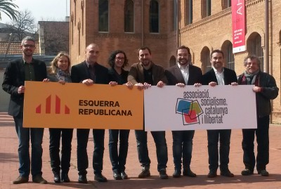 Esquerra Republicana i Socialisme Catalunya i Llibertat presenten l'acord municipal