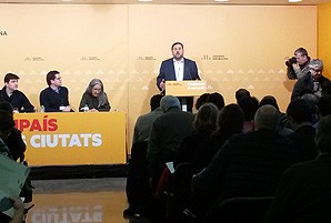 Junqueras: 'Fem llistes municipals cada vegada més plurals, per assemblar-nos tant com sigui possible a la gent que volem representar'