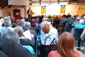 Oriol Junqueras i Pep Marrassé presenten el projecte municipal d'ERC-El Vendrell