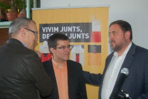 ERC-Igualada presenta el programa econòmic acompanyats d’Oriol Junqueras