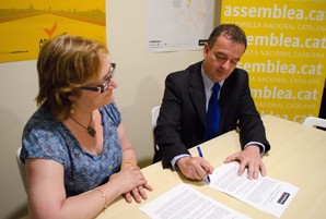 Alfred Bosch: 'He signat el compromís de l’ANC en nom dels 41 membres de la candidatura'