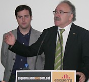 Carod presenta la precampanya per a les eleccions 'esquerra.somcomsom.cat'
