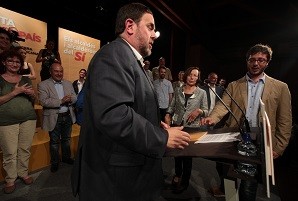 Junqueras: 'Som la suma i el canvi a les esquerres de les ciutats metropolitanes, som l'empenta del procés que vol la llibertat i la igualtat'