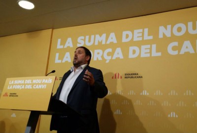 Junqueras: 'La nostra prioritat és que l'independentisme sumi i tingui una majoria sòlida el 27S'