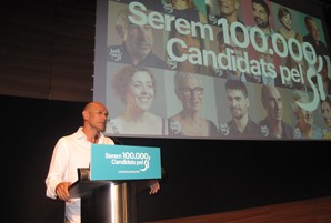 Junts pel Sí es proposa arribar als 100.000 candidats