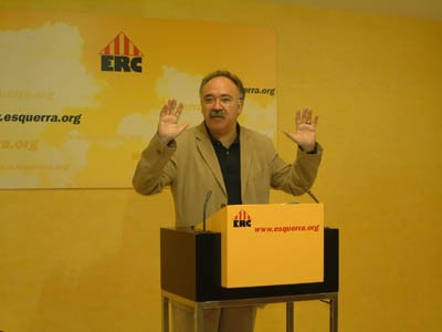 Carod proposa un “ambiciós programa de regeneració democràtica” per “retornar l’honradesa, l’ètica i els valors morals a la política”