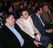 Carod i Puigcerc&oacute;s fan pinya amb Agust&iacute; Cerd&agrave; en un gran acte nacional d'Esquerra al Pa&iacute;s Valenci&agrave;