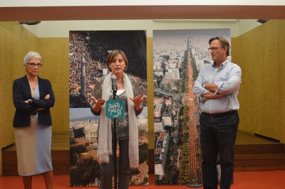 Forcadell: 'La mobilització de la Meridiana ha de ser massiva perquè el món ens mira'