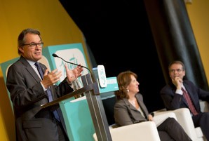 Artur Mas: 'Les pensions a Catalunya estan avui més que garantides i poden ser millors en el futur'