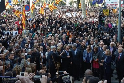 Junqueras: 'Ens mantindrem ferms en la defensa de la democràcia, les urnes i el dret a vot dels ciutadans'