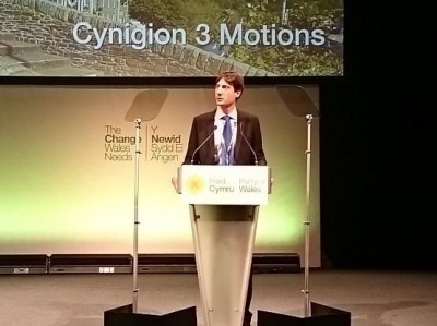   Solé: 'El Congrés del Plaid Cymru dóna suport al procés d'independència de Catalunya amb una moció aprovada per unanimitat'  