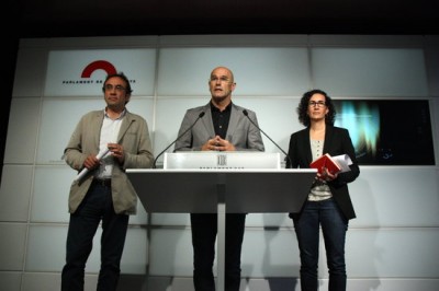   Romeva: 'Amb la declaració complim el nostre compromís i recollim el mandat de la ciutadania expressat nítidament a les urnes el 27S'  