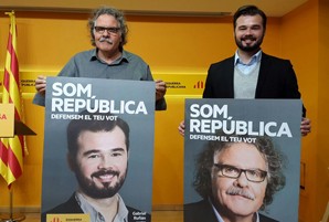 Esquerra Republicana presenta el lema per les eleccions del 20D, 'Som República. Defensem el teu vot'