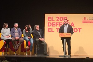 Tardà: 'Estem a les portes d’una revolució democràtica que tindrà els elements d’una gran revolució social'
