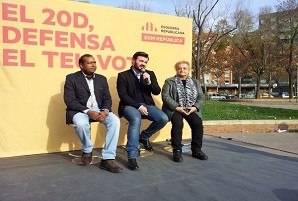 Rufián: ‘Fem un nou país per a tothom, vingui d’on vingui, parli la llengua que parli’