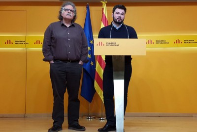 Esquerra Republicana emplaça En Comú Podem a reconèixer la plena sobirania del Parlament i el dret a l’autodeterminació