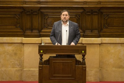 Junqueras: 'Catalunya genera prou recursos per fer front als reptes socials però no els tenim a disposició'