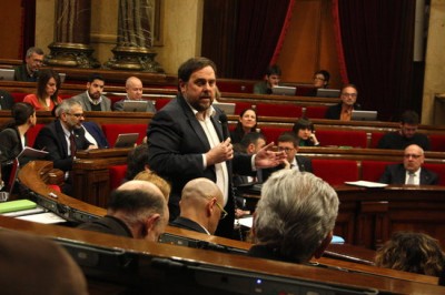 Junqueras: 'Hi ha un sistema de finançament injust que segrega la responsabilitat de la recaptació fiscal de la de fer front a les despeses socials'