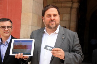 Junqueras presenta els pressupostos del 2016, 'els més ambiciosos socialment de la història'