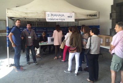 Una delegació d'Esquerra Republicana assisteix com a observadors a les consultes sobiranistes del País Basc