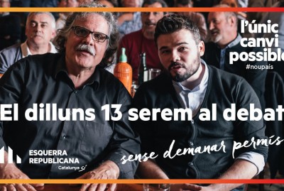   Esquerra Republicana participarà al Debate a cuatro a través de la xarxa  