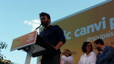 Rufián: ‘Quien prometa un cambio con el PSOE está mintiendo a sabiendas. No permitan que les roben esta revolución’