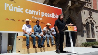 Tardà a Iglesias: ' Si vol ser investit ha de convocar un referèndum en un any, sinó serà més vella política'