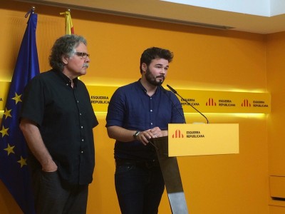 Rufián: 'Catalunya és un altre país que vota de manera diferent. Nosaltres sí que podem i volem'