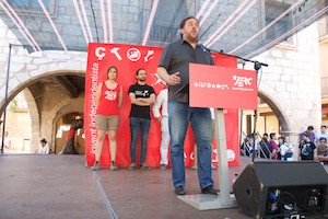 Junqueras: “Estem a les portes de la proclamació de la República, que ha de garantir la llibertat, la justícia i la igualtat”