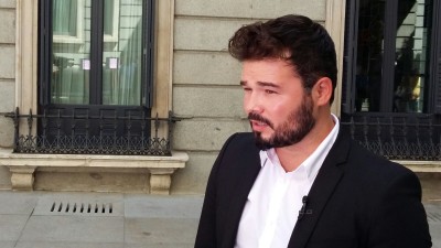   Rufián: 'Preguntarem a Rajoy una pila de coses que moltíssima gent es pregunta des de fa molt temps'  