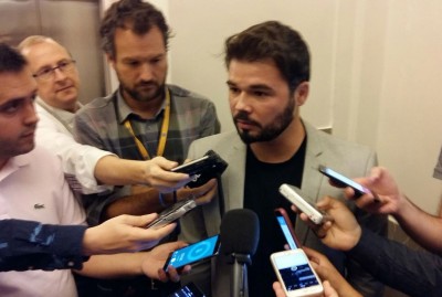 Gabriel Rufián: 'Demanem al Govern espanyol que obligui Fernández Díaz a donar explicacions'