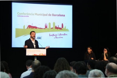 Bosch: 'Demanem a Colau que defensi la ciutat davant de tothom, també davant dels seus companys al Parlament'