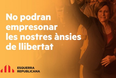 Torrent: 'Avui som al costat de Forcadell com ahir érem a Vic, aquest matí a Badalona i sempre al costat de tothom qui defensi la democràcia'