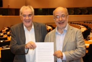 Terricabras i Maragall informen Schulz, Juncker i els diputats del PE de la persecució judicial contra l’independentisme a l’Estat espanyol