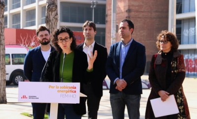 Esquerra Republicana defensa que sense sobirania nacional no hi podrà haver plena sobirania energètica