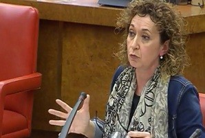 Ester Capella, al ministre de Justícia: ‘Estan disposats a suspendre l’autonomia?  Quines competències? Justícia? Educació? Interior?'