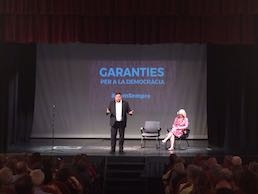 Junqueras: 'No ens hem de deixar intimidar, no hem de permetre que ens faltin al respecte, ni a nosaltres, ni a cap dels ciutadans del país'