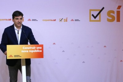   Sabrià: “L’Estat deu veure amb decepció i desesperació que les seves amenaces no funcionen, ja que el suport al referèndum i la intenció d’anar a votar es manté intacta”  