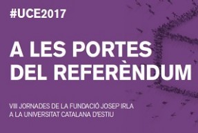 Ester Capella i Joan Tardà, aquest dilluns i dimarts a les jornades de la Fundació Irla de l'UCE