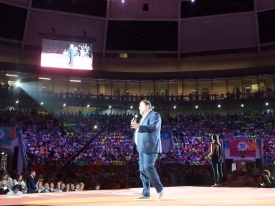 Junqueras: 'Tot el que queda per fer només depèn de nosaltres. Sortim a votar massivament l’1 d’octubre'