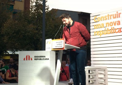 Rufián en reconeixement als detinguts ahir: “Sou la dignitat d’aquest país'
