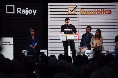 Rufián: 'Quan imprimir és un delicte, autodeterminar-se és un deure'