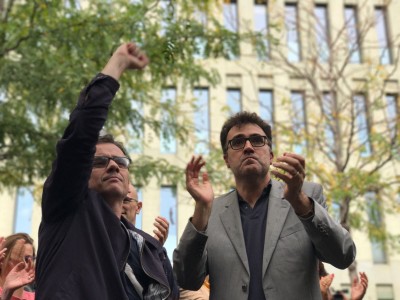 'Gràcies, gràcies, gràcies', la carta de Josep Maria Jové i Lluís Salvadó a la ciutadania