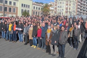 Marta Rovira: 'Som aquí com a representants legítims de la ciutadania per denunciar l’aplicació del article 155”